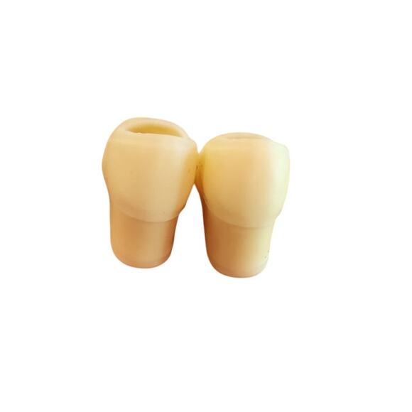 Vintage‎ Barbie Doll Shoes - Classic Yellow Heels & Wedges - Mattel 1960s-1980s - Picture 5 of 7